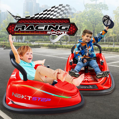 product image number 7 for SereneLife 360¬∞ Spinning Kids Bumper Car