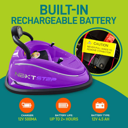 product image number 3 for SereneLife 360¬∞ Spinning Kids Bumper Car