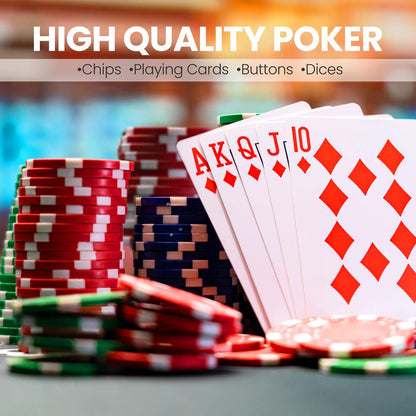 product image number 5 for SereneLife Casino Poker Chip Set