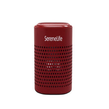 Serenelife Square Refrigerator Deodorizer, Lasts Up To 10 Years, More Effective Than Baking Soda - With Natural Bamboo Air Purifying Technology (Red)
