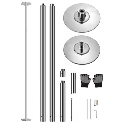 Professional Spinning Dancing Pole - Portable & Removable Fitness Pole, Great For Training & Exercise