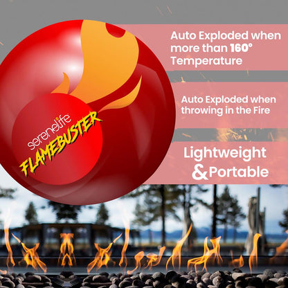 product image number 3 for SereneLife Fire Ball Extinguisher