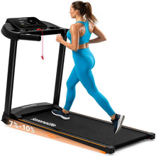 Serenelife Foldable Smart Digital Treadmill With 5 Led Display Windows, Bluetooth Music Connectivity, Advanced App Integration, High-Performance Cushioning System, And 2-Level Manual Incline For Optimal Workouts - Powered By 2.5Hp Motor