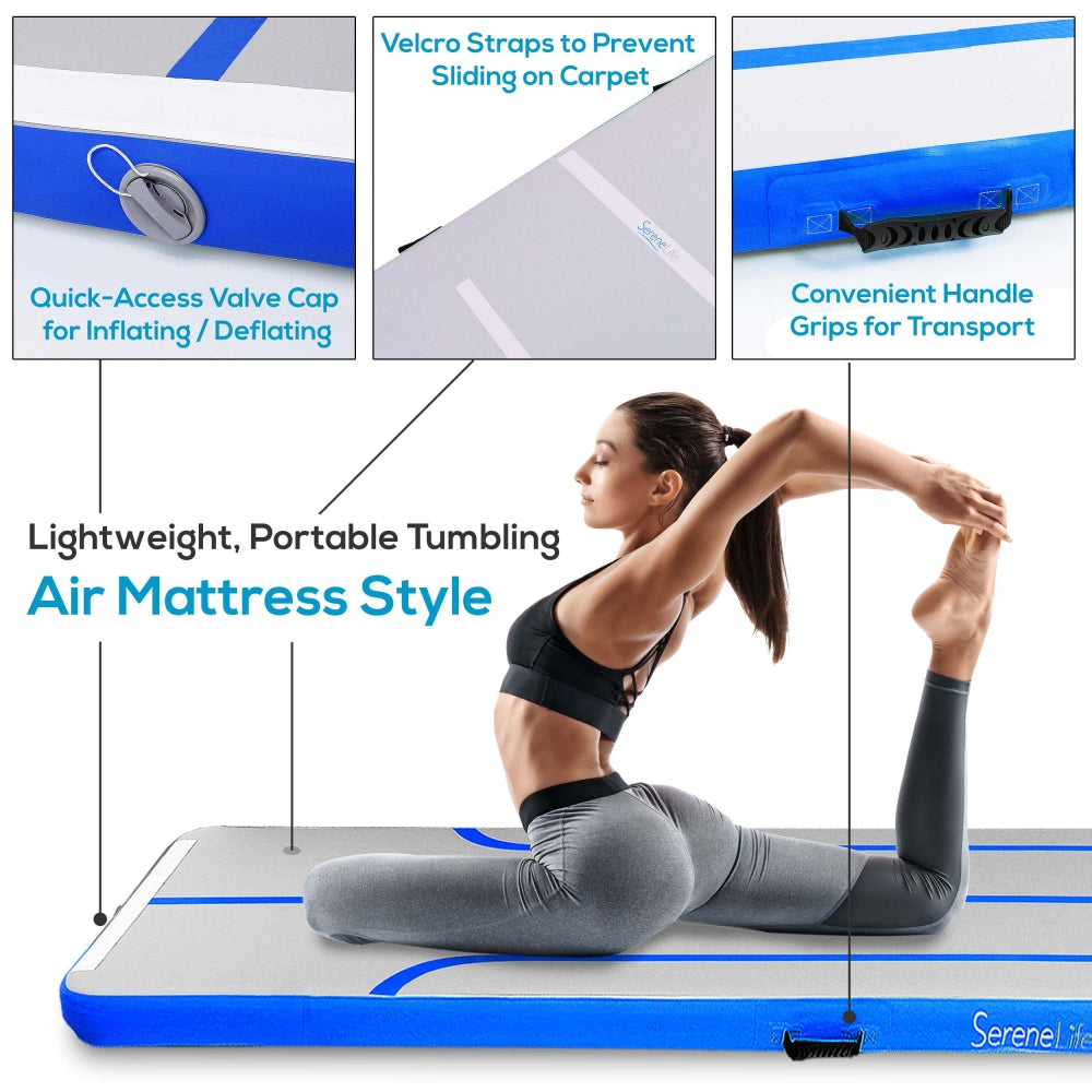 product image number 3 for SereneLife Tumbling Gymnastics Inflatable Air Mat