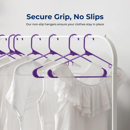 product image number 3 for SereneLife Non-Slip Plastic Hangers