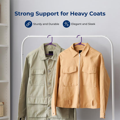 product image number 4 for SereneLife Non-Slip Plastic Hangers