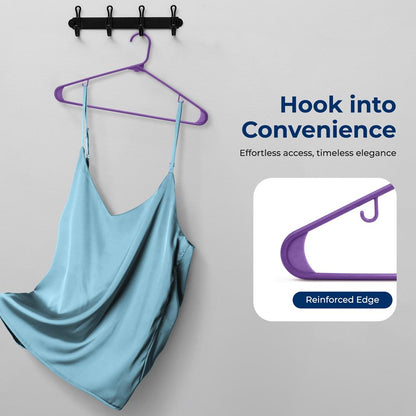 product image number 6 for SereneLife Non-Slip Plastic Hangers