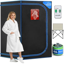 Portable Steam Home Sauna - Personal In-Home Detox Spa Steam Therapy Heated Sauna