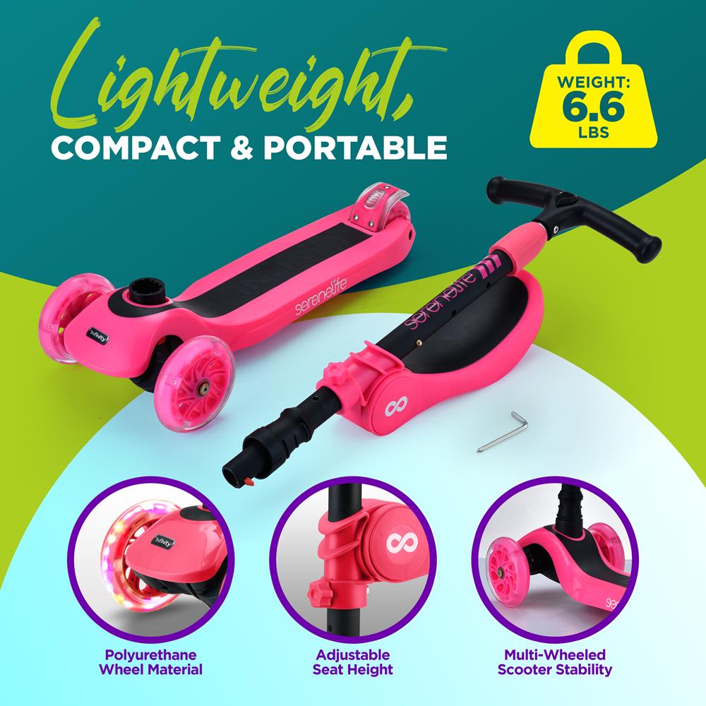 product image number 5 for SereneLife Mini Kids Toy Scooter