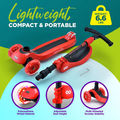 product image number 5 for SereneLife Mini Kids Toy Scooter