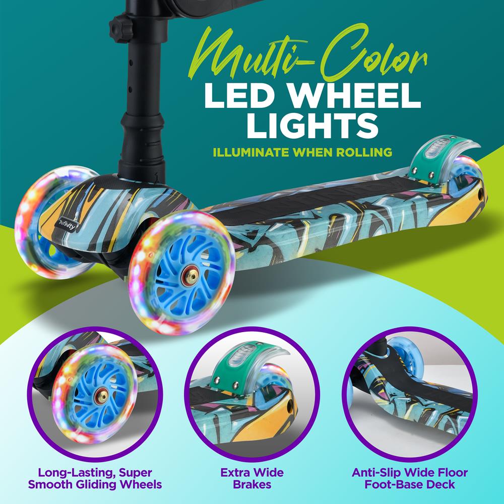 product image number 3 for SereneLife Mini Kids Toy Scooter