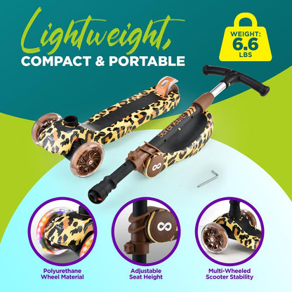product image number 5 for SereneLife Mini Kids Toy Scooter