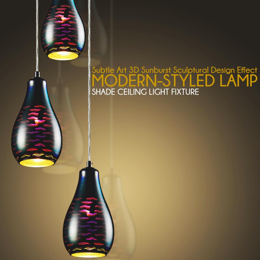 product image number 3 for SereneLife Ceiling Pendant Hanging Light Fixture