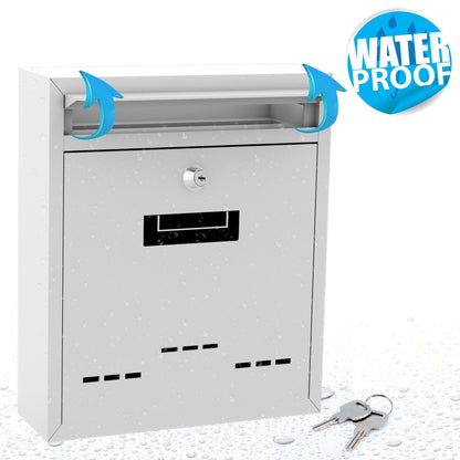 product image number 1 for SereneLife Wall Mount Locking Mailbox