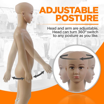 product image number 3 for SereneLife Kid Torso Dress Form Mannequin