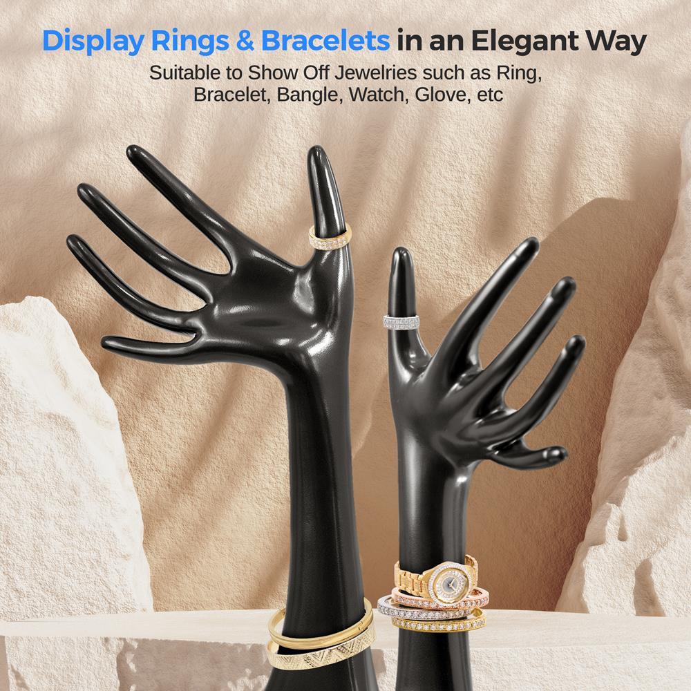 product image number 4 for SereneLife Female Mannequin Hand Display Holder Sta