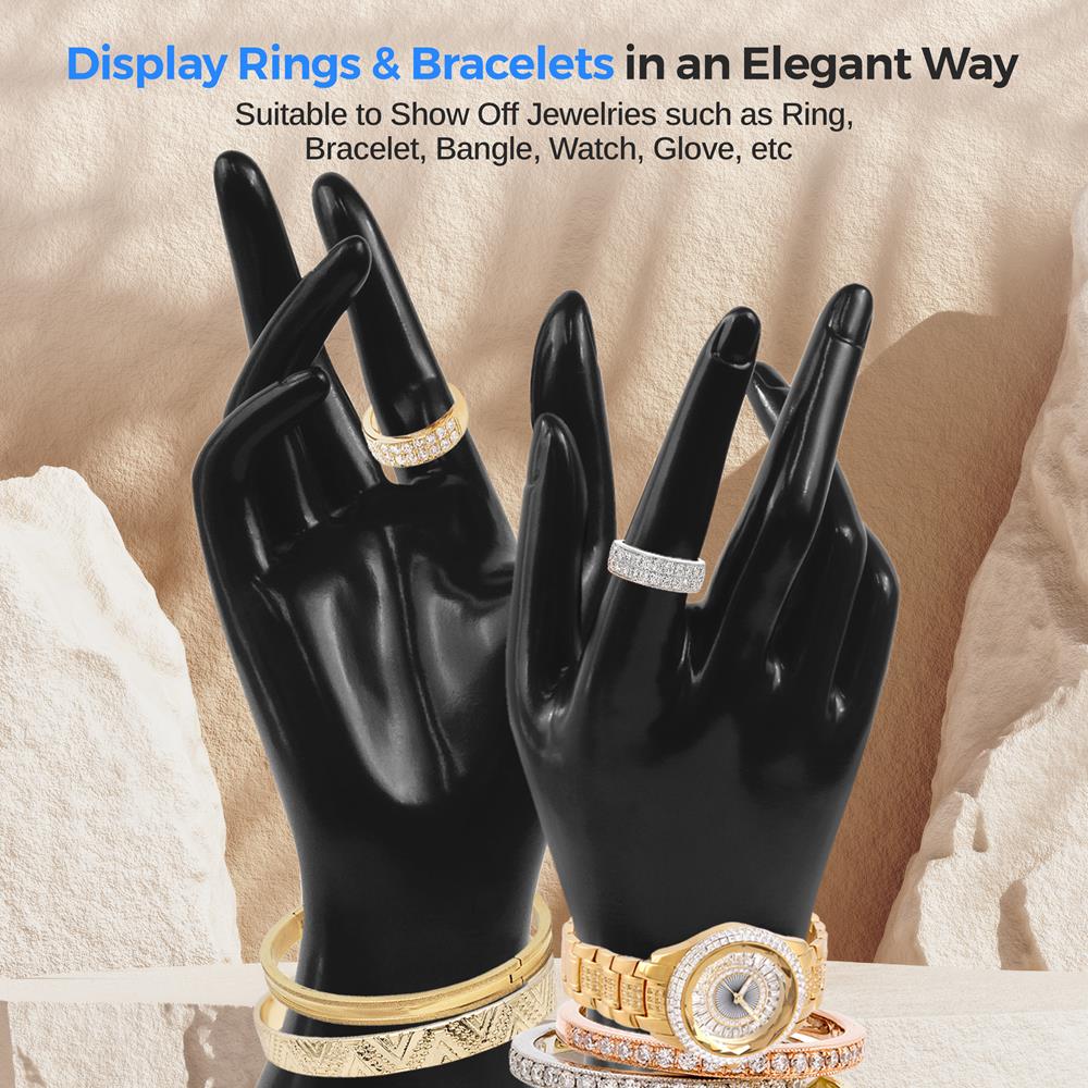 product image number 4 for SereneLife Female Mannequin Hand Display Holder Sta