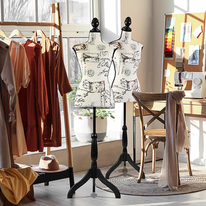 Female Torso Mannequin Display - Adjustable Stand, Durable, Easy Assembly
