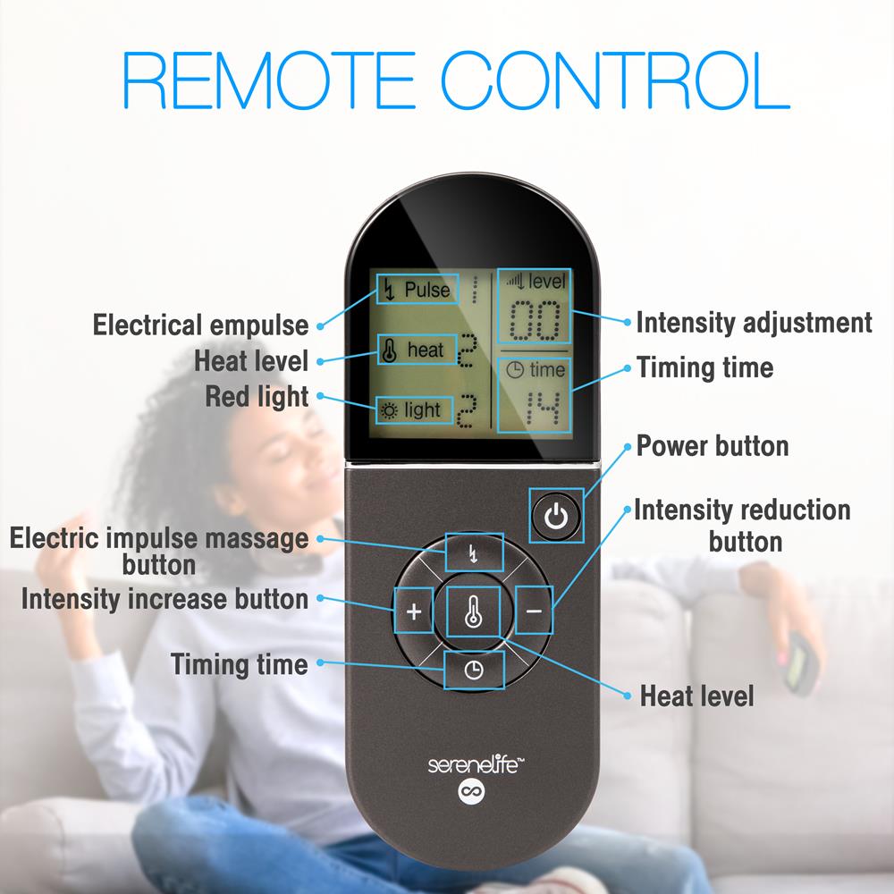 product image number 6 for SereneLife Smart Neck Massager