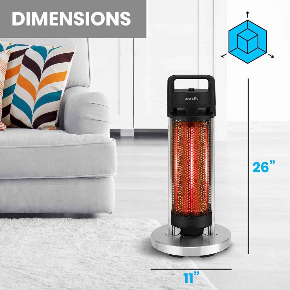 product image number 2 for SereneLife Electric Patio Heater