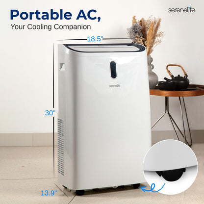 Portable Air Conditioner 12000 BTU Efficient Cooling White