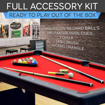 product image number 7 for SereneLife Portable Pool Table