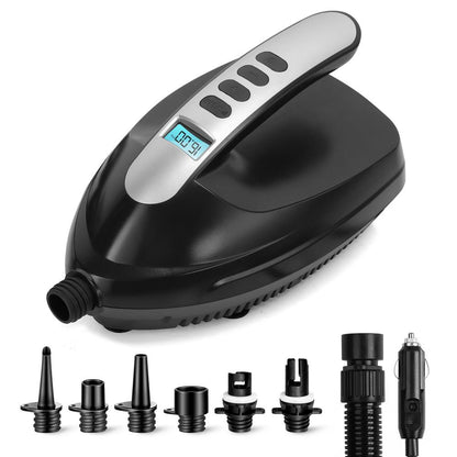 Inflatable Paddle Board Pump 16PSI High Pressure 12V DC Electric Air Pump