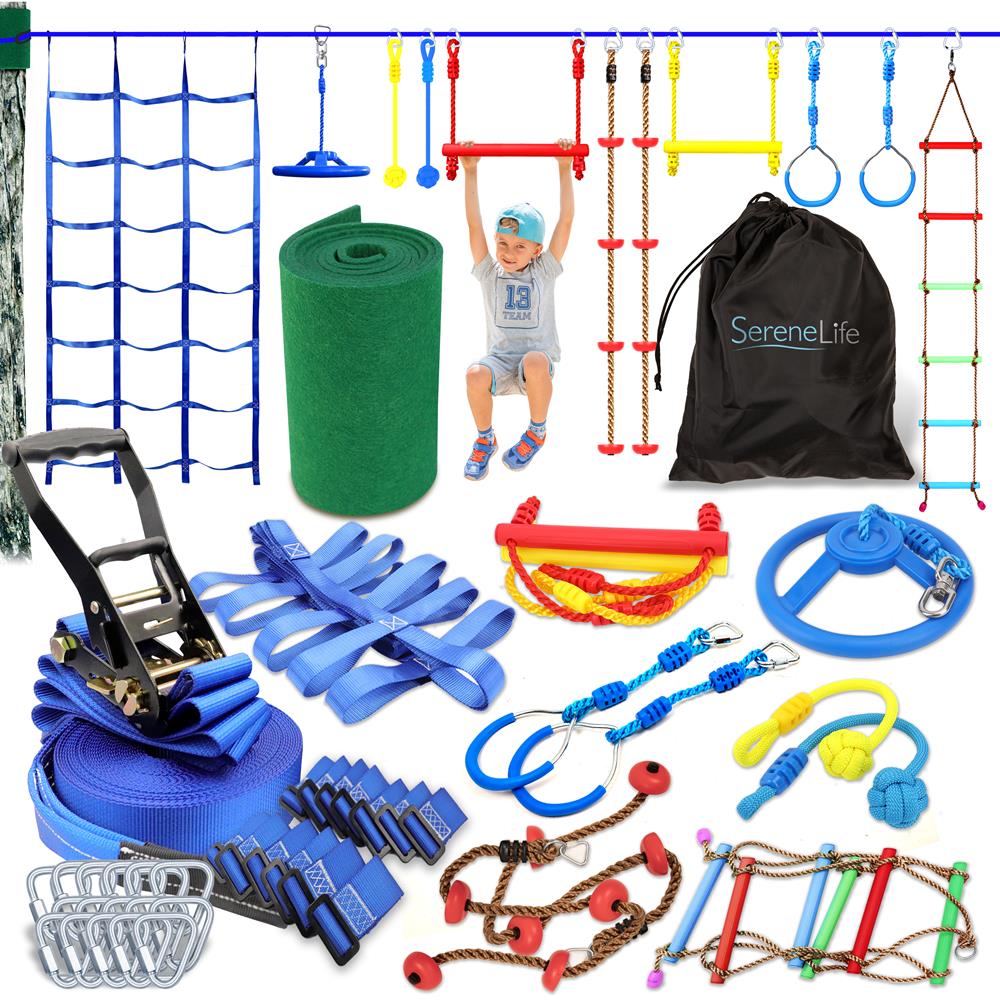 product image number 1 for SereneLife Ninja Warrior Obstacle Course
