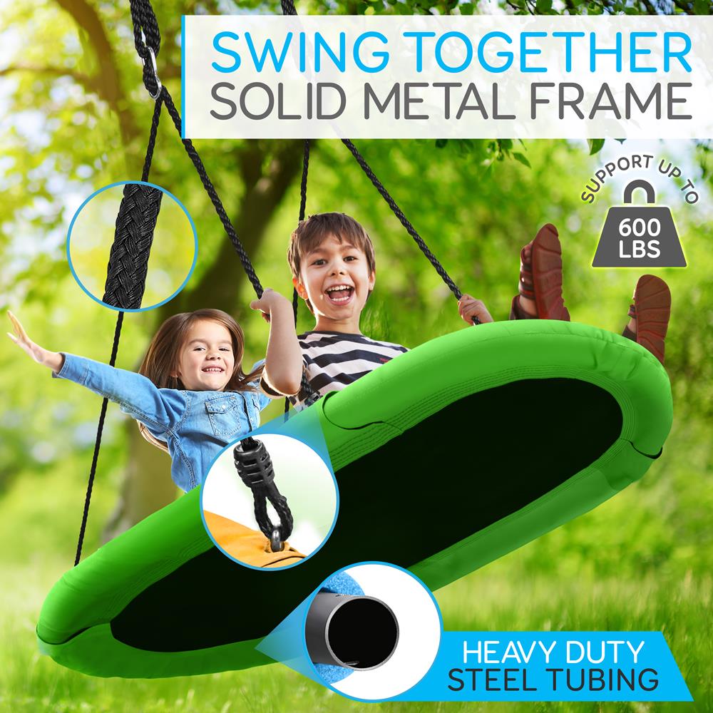product image number 2 for SereneLife Oval Swings