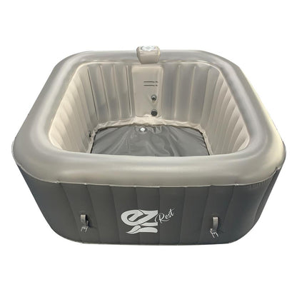 product image number 1 for SereneLife Square Inflatable Pool Spa With Light