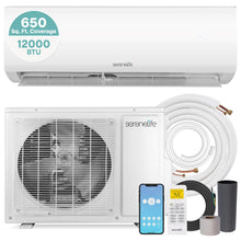 12000 BTU Indoor and Outdoor Mini Split AC Unit Kit – 115V Smart Cooling & Heating Mini Split AC with WiFi