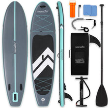 Inflatable Paddleboard, Stable Design, Non-Slip Deck, Blue