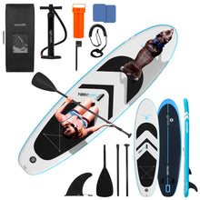 11'6" Inflatable SUP - Pet-Friendly, Stable Non-Slip EVA Deck, 485 lbs Capacity