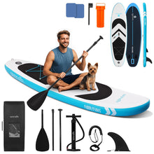 11' Inflatable SUP, Pet-Friendly, Non-Slip EVA Deck, 440 lbs Capacity