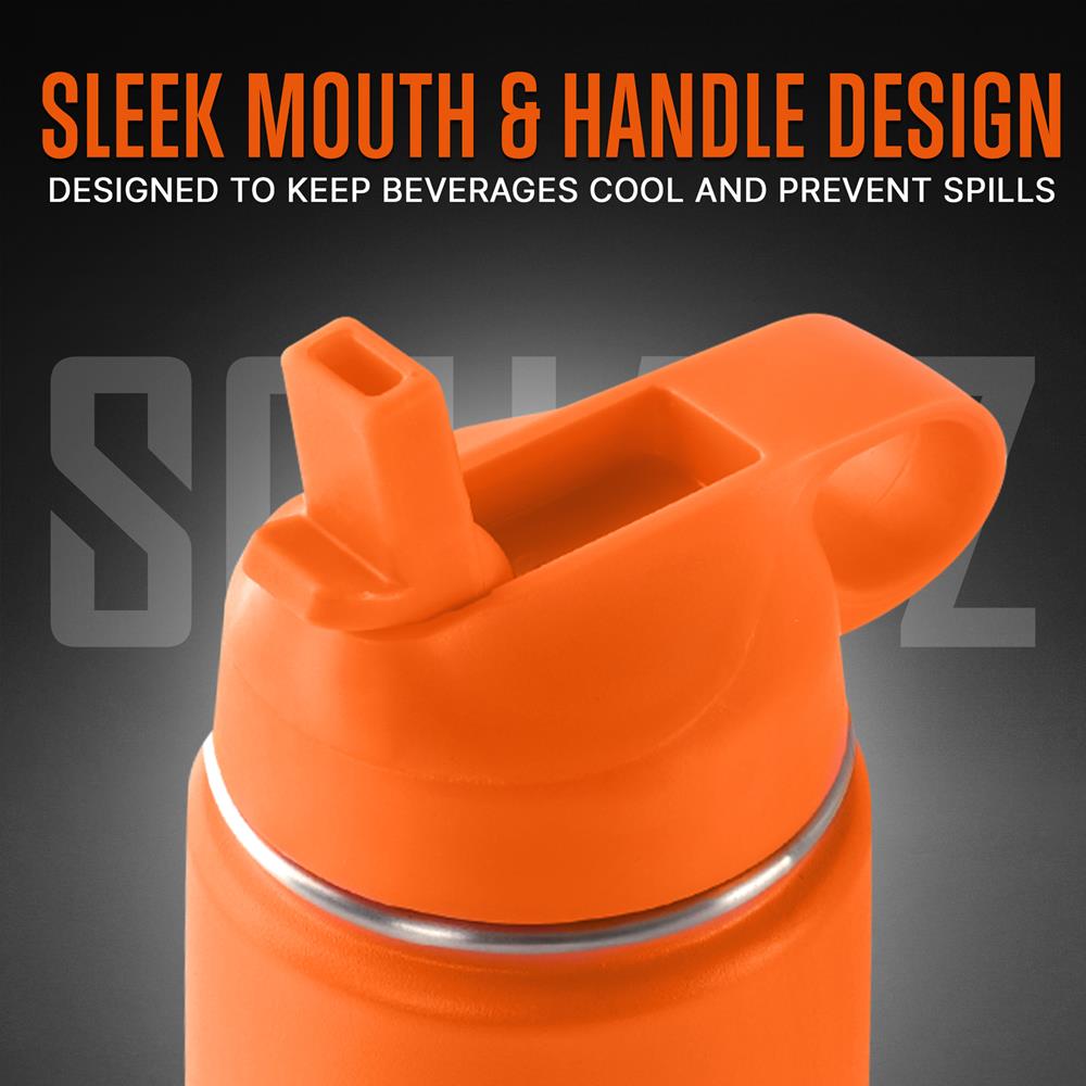 product image number 4 for SQUATZ 18 Oz Stainless Steel Water Bottle