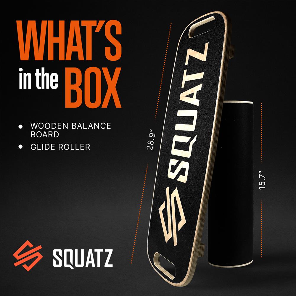 product image number 2 for SQUATZ Wooden Balance Board
