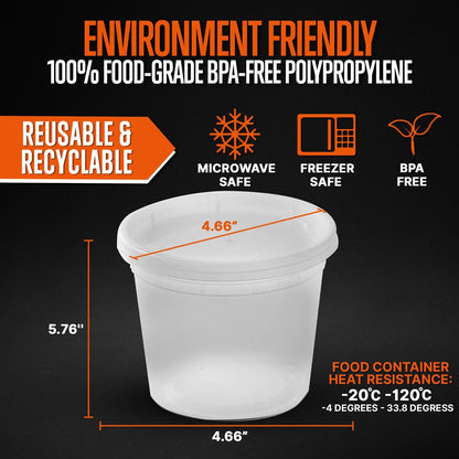 product image number 4 for SQUATZ Microwavable Soup Container