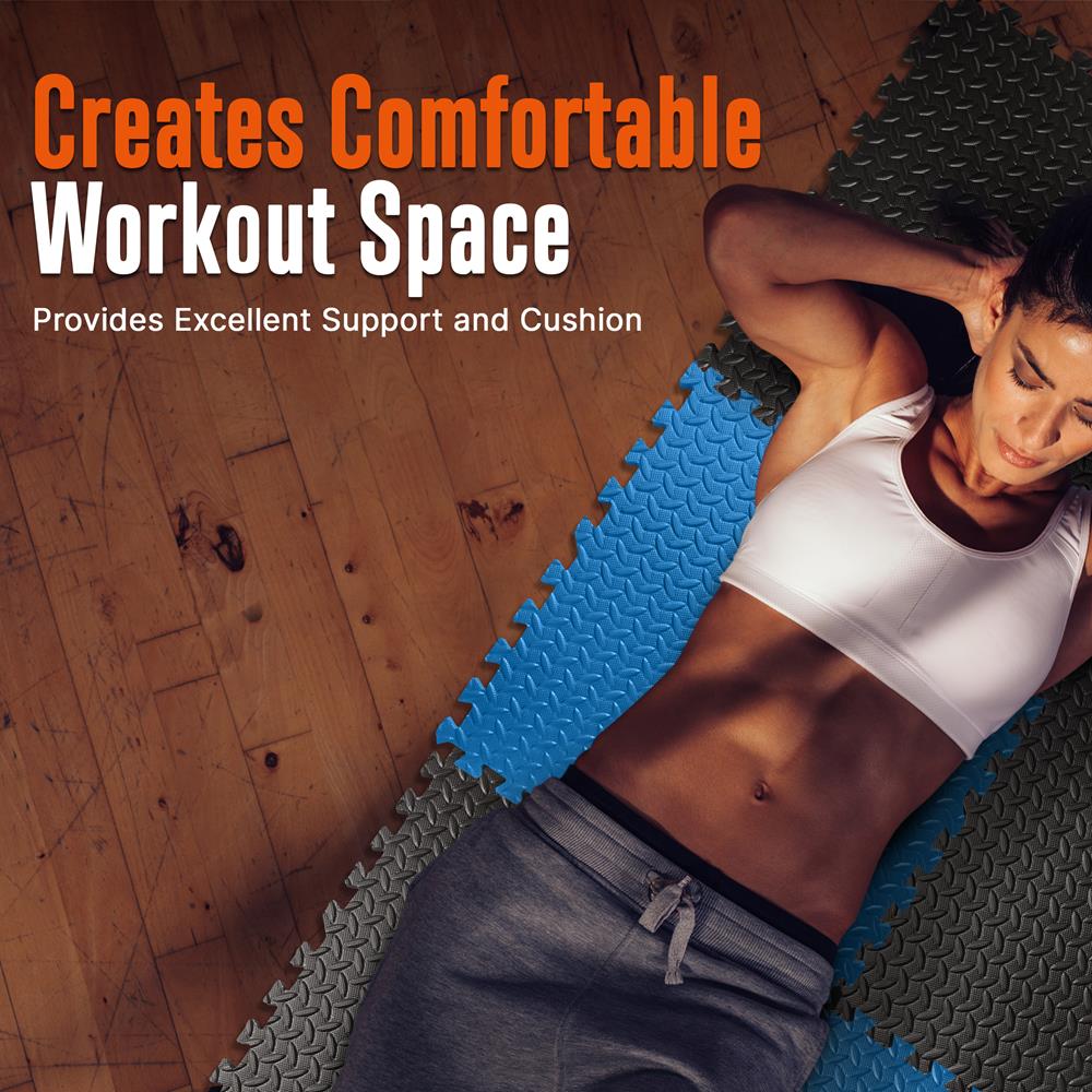 product image number 5 for SQUATZ Thick Puzzle Exercise Mat