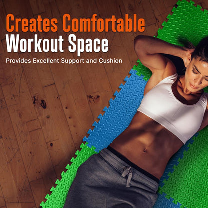 product image number 5 for SQUATZ Thick Puzzle Exercise Mat