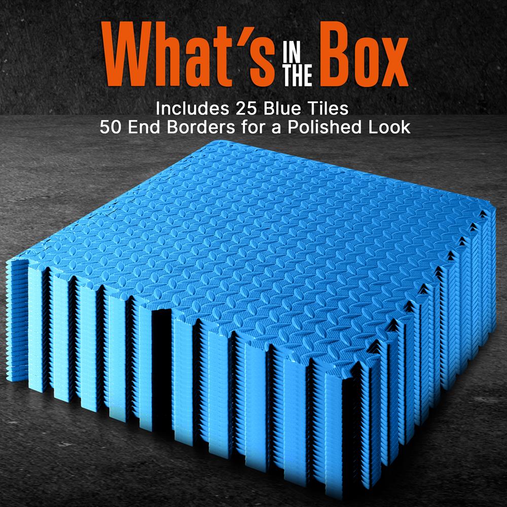product image number 2 for SQUATZ Thick Puzzle Exercise Mat