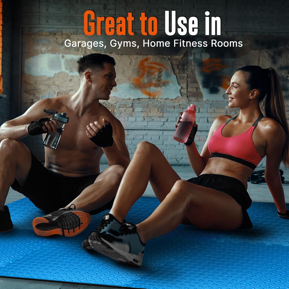 product image number 6 for SQUATZ Thick Puzzle Exercise Mat