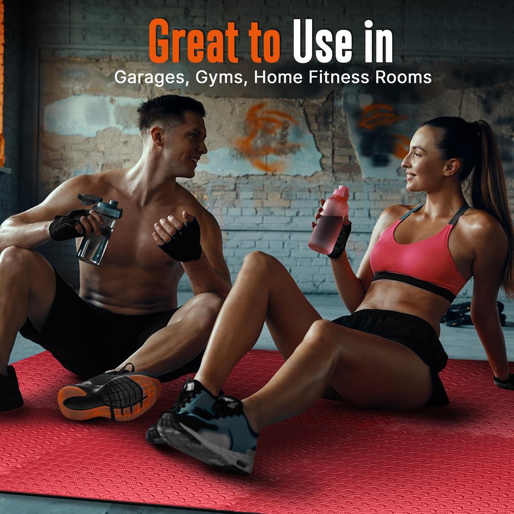 product image number 6 for SQUATZ Thick Puzzle Exercise Mat