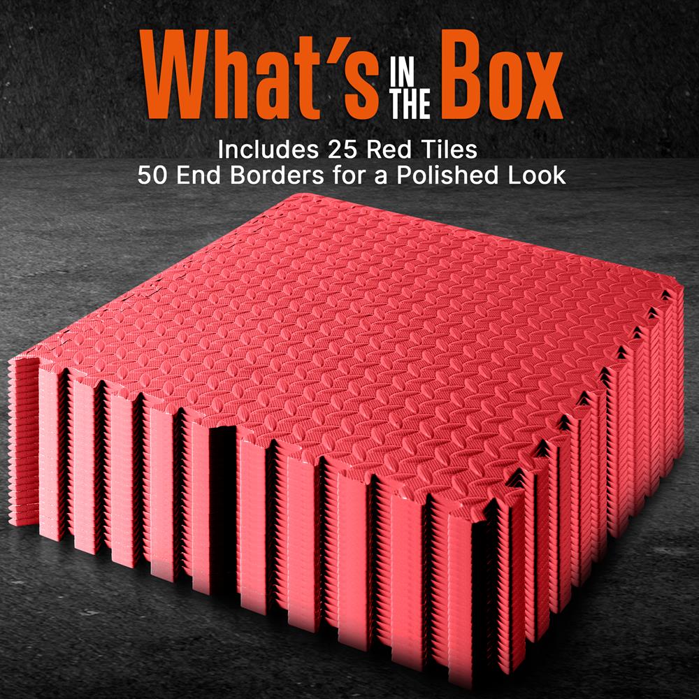 product image number 2 for SQUATZ Thick Puzzle Exercise Mat