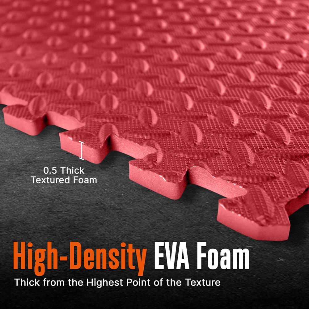 product image number 3 for SQUATZ Thick Puzzle Exercise Mat