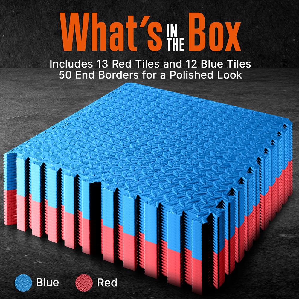 product image number 2 for SQUATZ Thick Puzzle Exercise Mat