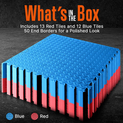 product image number 2 for SQUATZ Thick Puzzle Exercise Mat