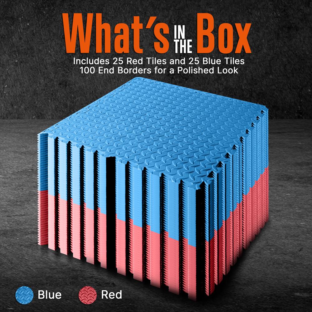 product image number 2 for SQUATZ Thick Puzzle Exercise Mat
