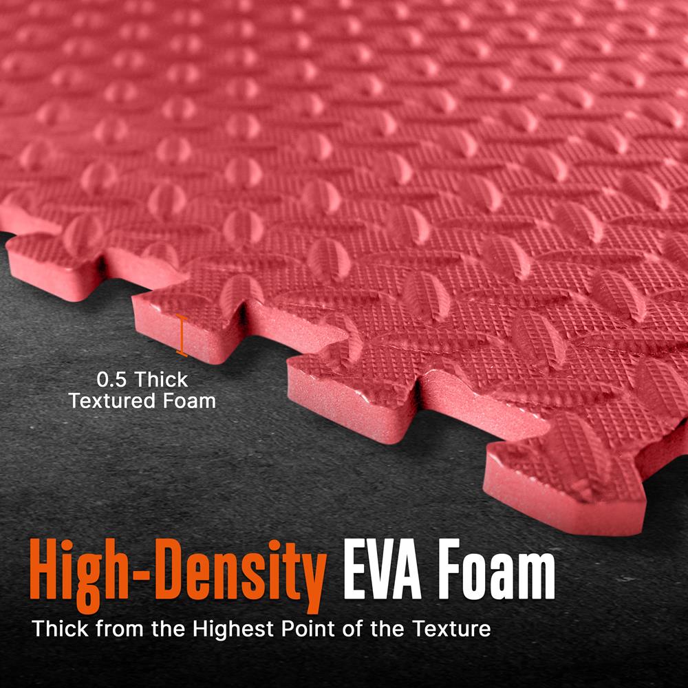product image number 3 for SQUATZ Thick Puzzle Exercise Mat