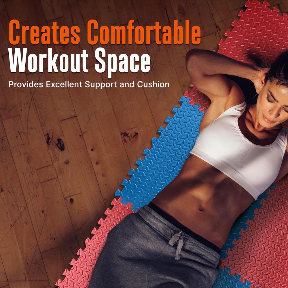 product image number 5 for SQUATZ Thick Puzzle Exercise Mat