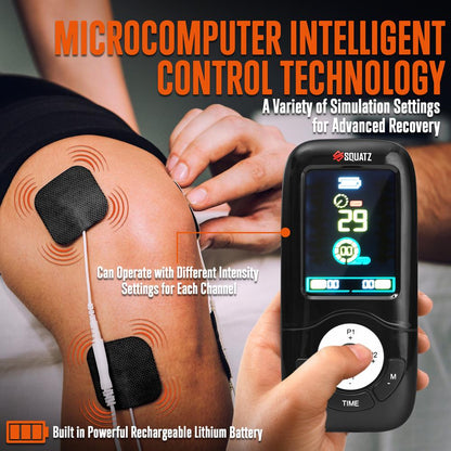 Electronic Muscle Massager Pain Relief TENS Therapy, Portable, Compact